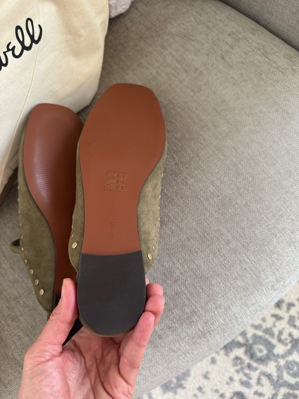 NIB Madewell The Greta Ballet Flat Mule - Picture 8 of 8